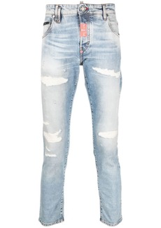 Philipp Plein distressed skinny jeans