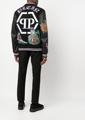 Philipp Plein embellished College Bomber jacket