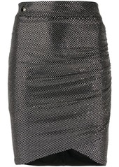 Philipp Plein embellished fitted mini skirt