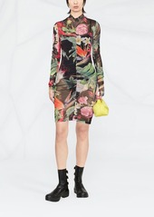Philipp Plein floral-print short dress