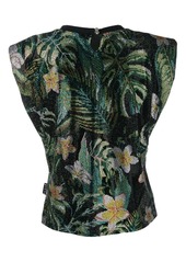 Philipp Plein floral-print tank top