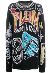 Philipp Plein grafitti-print sweatshirt