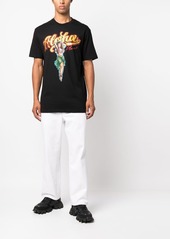 Philipp Plein Hawaii embellished short-sleeve T-shirt