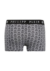 Philipp Plein hexagon logo-print boxers