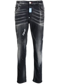 Philipp Plein Hexagon low-rise skinny jeans