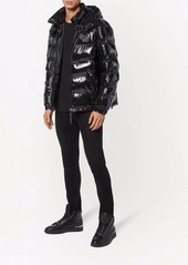 Philipp Plein high-shine padded jacket