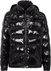 Philipp Plein high-shine padded jacket