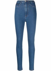Philipp Plein high-waist jegging jeans