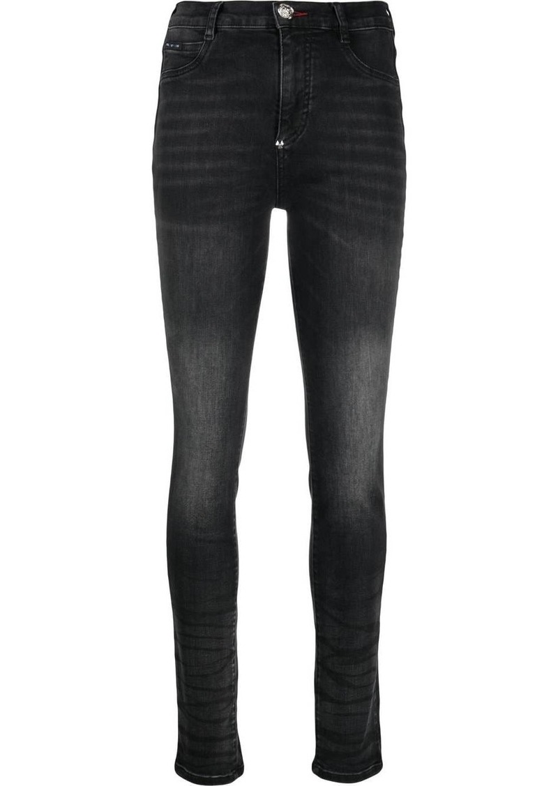 Philipp Plein high-waist skinny-cut jeans