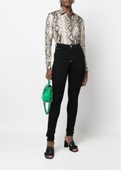 Philipp Plein high-waisted biker jeans