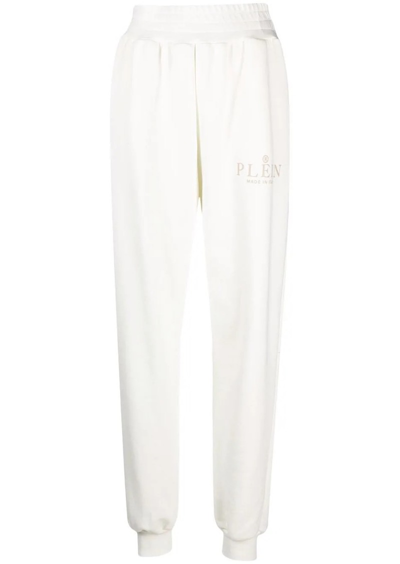 Philipp Plein Iconic Plein high-waisted trackpants