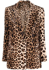 Philipp Plein leopard-print blazer