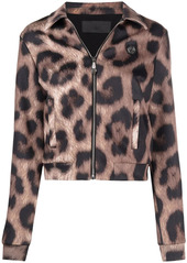 Philipp Plein leopard-print jacket