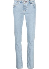 Philipp Plein light-wash slim-cut jeans