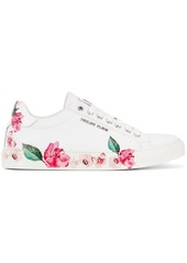 Philipp Plein Lo-Top Flowers Sneakers