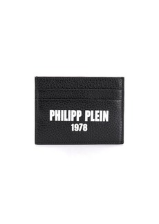 Philipp Plein logo credit card holder