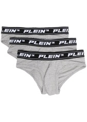 Philipp Plein logo embroidered briefs