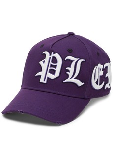 Philipp Plein logo-embroidered cotton baseball cap