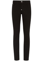 Philipp Plein logo-patch skinny jeans