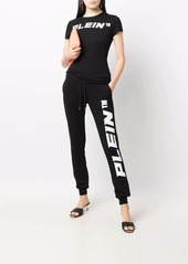 Philipp Plein logo-print cotton joggers