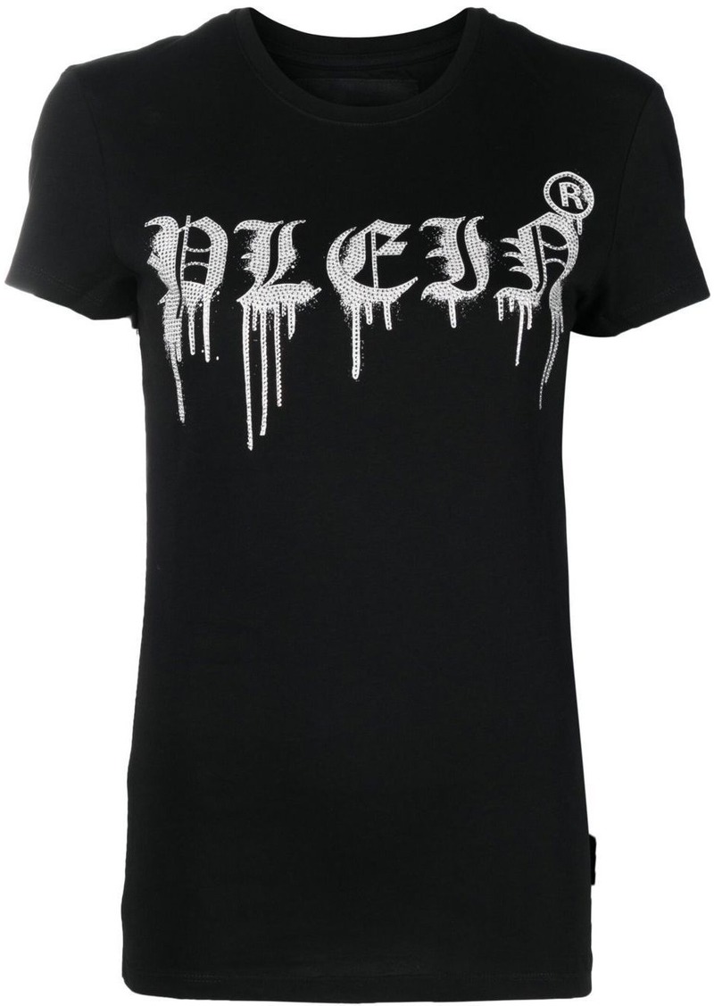 Philipp Plein logo-print round neck T-shirt