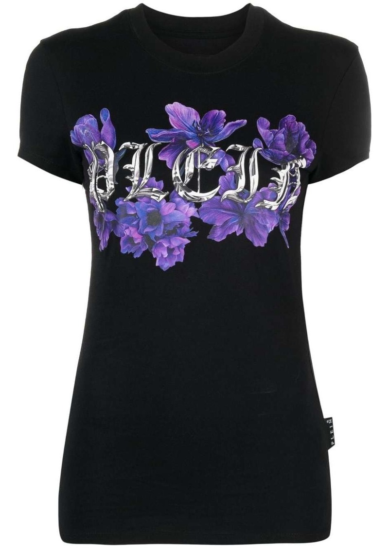 Philipp Plein logo-print short-sleeved T-shirt