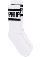 Philipp Plein logo print socks