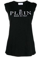 Philipp Plein logo-print tank top