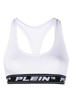 Philipp Plein logo-underband sports bralette