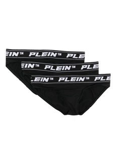 Philipp Plein logo-waist briefs (set of three)