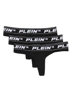 Philipp Plein logo-waist thongs (set of three)