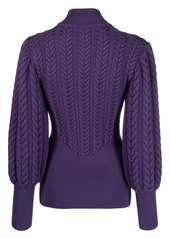 Philipp Plein long-sleeve knitted wool jumper