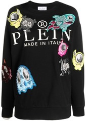 Philipp Plein Monsters logo-print sweatshirt