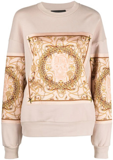 Philipp Plein New Baroque cotton sweatshirt