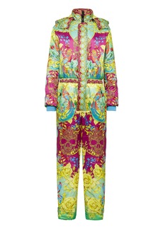 Philipp Plein Nylon Ski jumpsuit print New Baroque