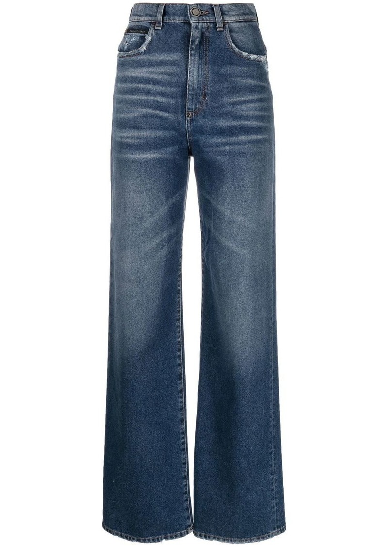 Philipp Plein Palace fit denim trousers