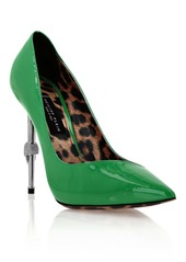 Philipp Plein Patent Leather Decollete Hi-Heels