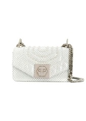Philipp Plein pearl-embellished shoulder bag