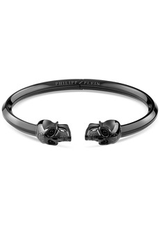 Philipp Plein Black-Tone Ip Stainless Steel 3D $kull Cuff Bracelet - Ip Black