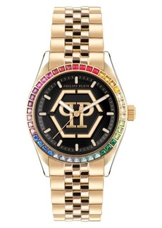 PHILIPP PLEIN Date Superlative Bracelet Watch