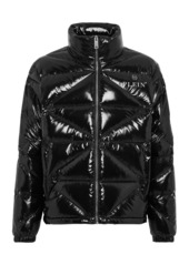 Philipp Plein Quilted Down Jacket Hexagon