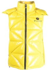 Philipp Plein quilted padded gilet jacket