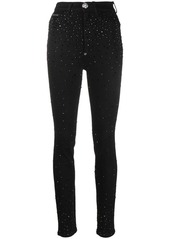 Philipp Plein rhinestone-embellished skinny jeans