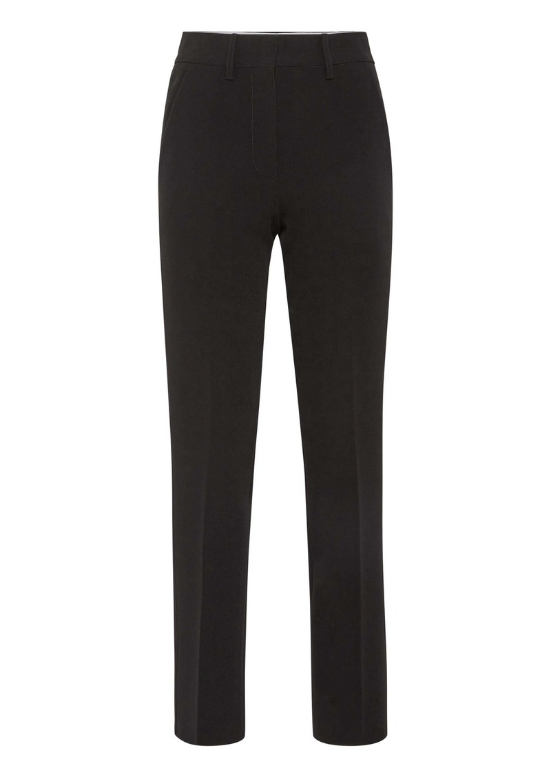 Philipp Plein Satin Office Trousers