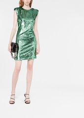 Philipp Plein sequin-embellished sleeveless dress