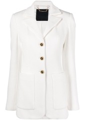 Philipp Plein single-breasted cotton blazer