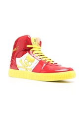 Philipp Plein Skull lace-up high-top sneakers