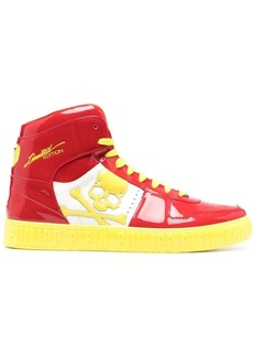 Philipp Plein Skull lace-up high-top sneakers