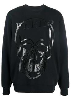 Philipp Plein skull-print crew neck sweatshirt