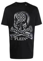 Philipp Plein skull-print logo T-shirt